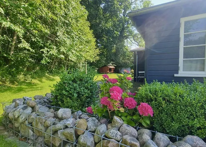 Tatil Evi Schickes-ferienhaus-direkt-am-waldrand *